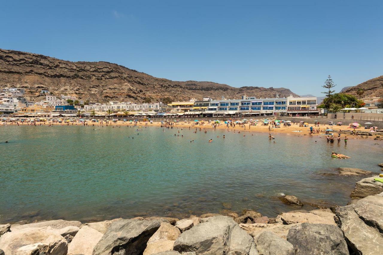 Teresita Mogamar Beachfront Puerto De Mogan Exterior photo